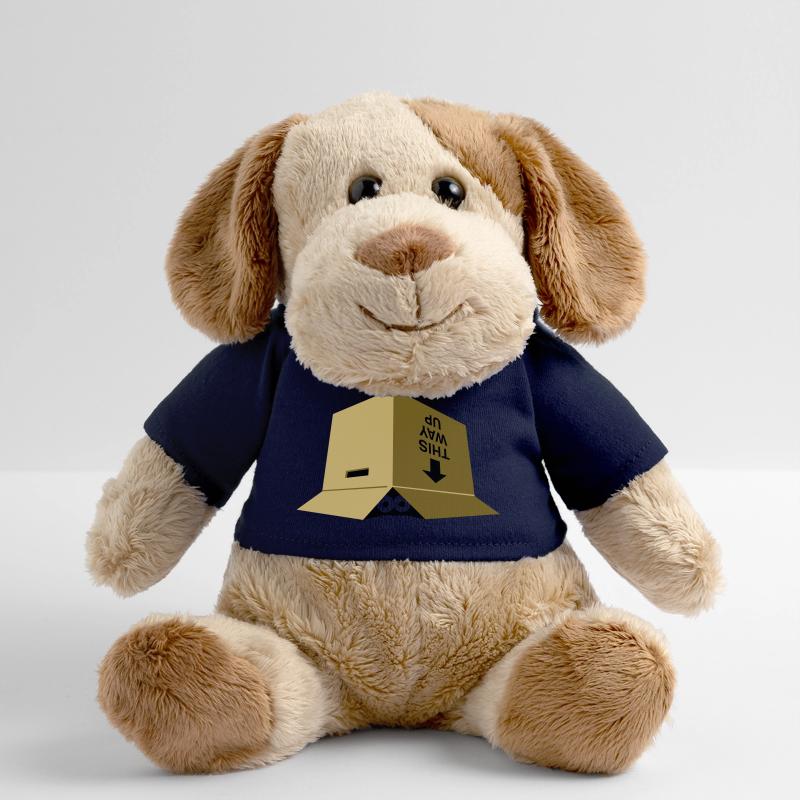 Une boîte déplacer Chien en peluche Helge MiniFeet®