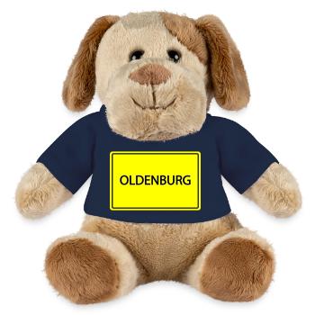 ortsschild oldenburg - MiniFeet® Hund Helge - French Navy - Vorne