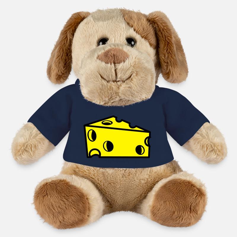 Schweizer Käse mit Löchern, in Scheiben - MiniFeet® Hund Helge - French Navy