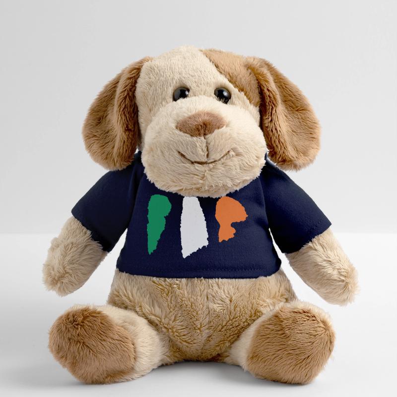 Drapeau de l’Irlande - Rayures en brosse Chien en peluche Helge MiniFeet®