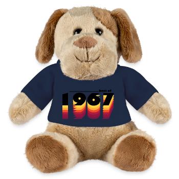 Best of 1967 - Celebrate 58 Years with Vintage - MiniFeet® Dog Helge - french navy - Front