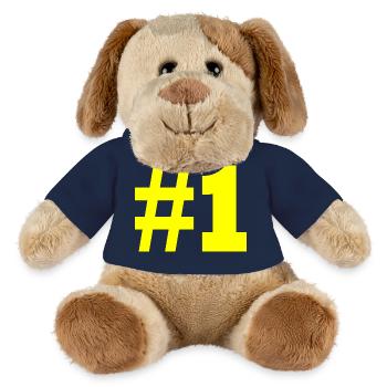 #1 - MiniFeet® Hund Helge - French Navy - Vorne