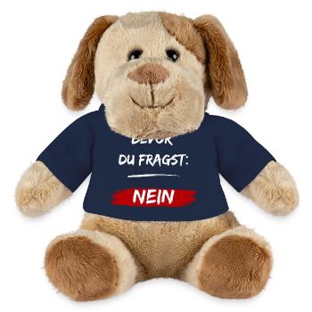 Before you ask: NO! - MiniFeet® Dog Helge - french navy - Front
