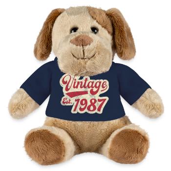 Jahrgang Est 1987 - MiniFeet® Hund Helge - French Navy - Vorne