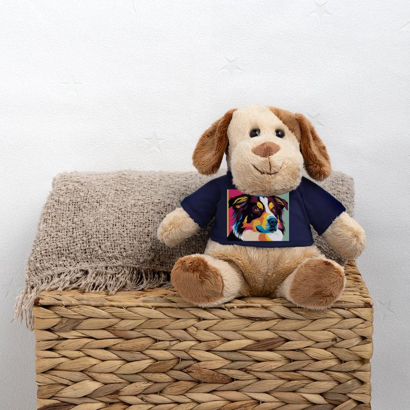 Australian Shepherd Hundekopf MiniFeet® Hund Helge