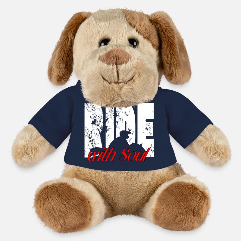 Für Biker - RideWithSoul - MiniFeet® Hund Helge - French Navy