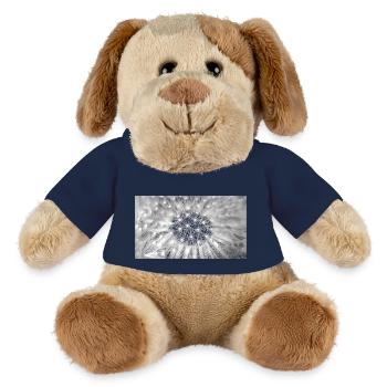 Pissenlit, A731876 - Chien en peluche Helge MiniFeet® - bleu marine - Devant