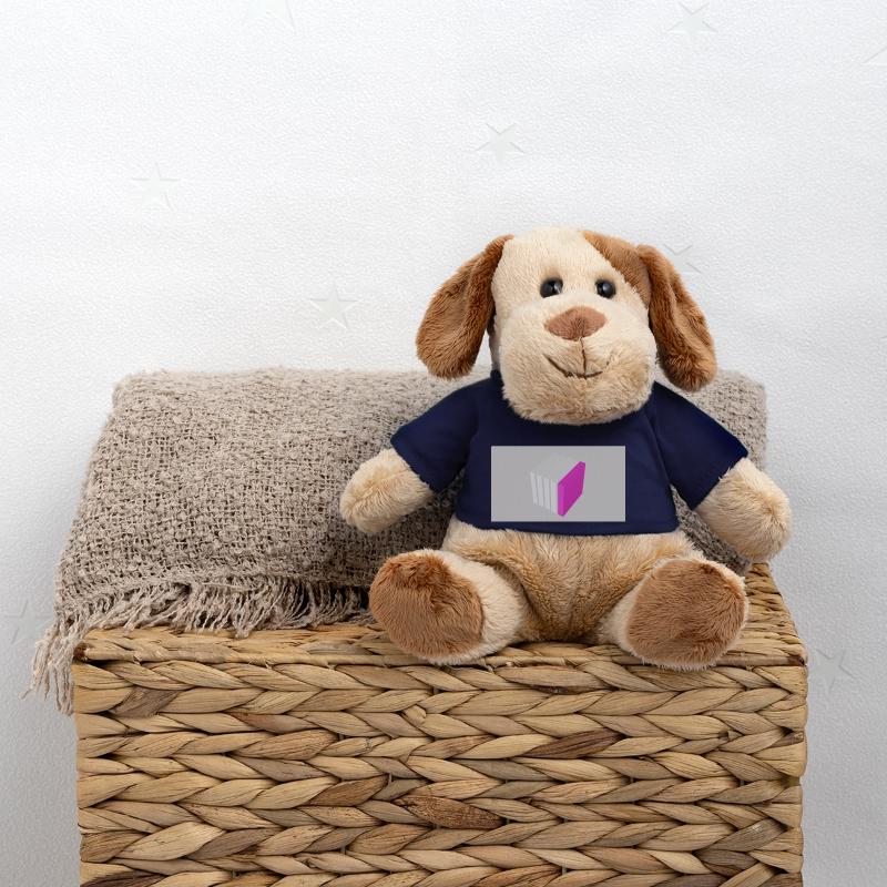 Splitting cube pink MiniFeet® Dog Helge