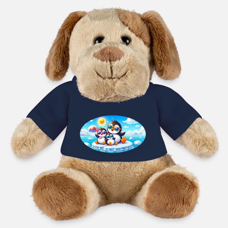 Lustige Pinguine - MiniFeet® Hund Helge - French Navy