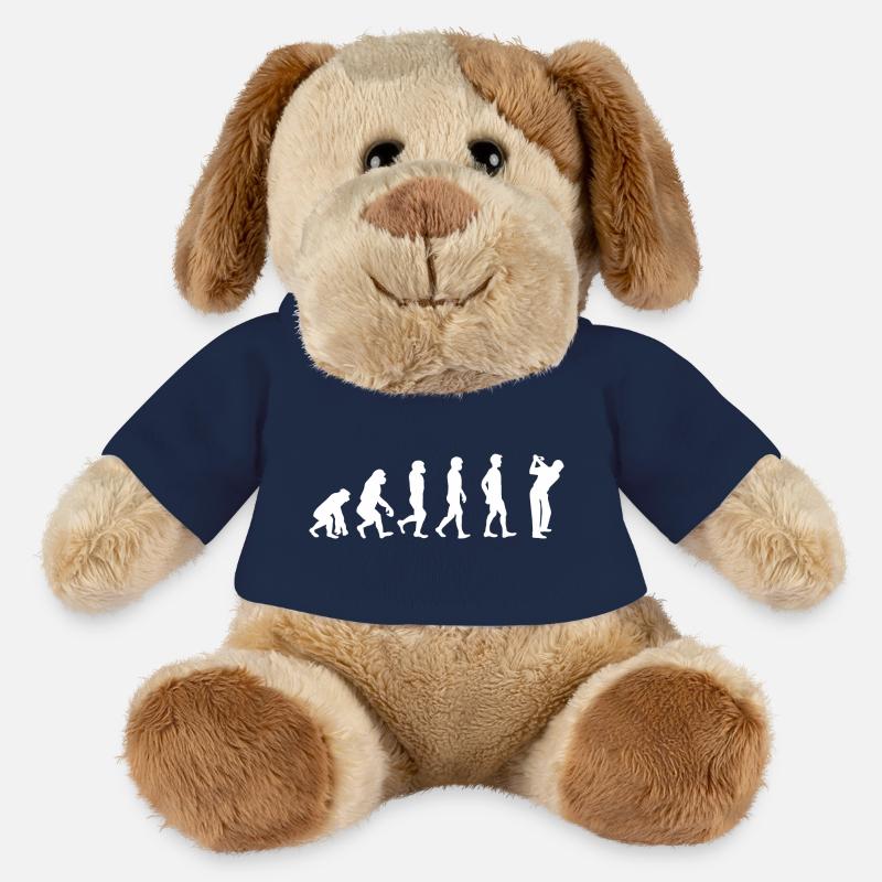 Evolution Golf - Chien en peluche Helge MiniFeet® - bleu marine