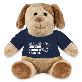 ÉQUIPE Cocker de travail Chiens Chien Wilsigns - Chien en peluche Helge MiniFeet® - bleu marine - Devant