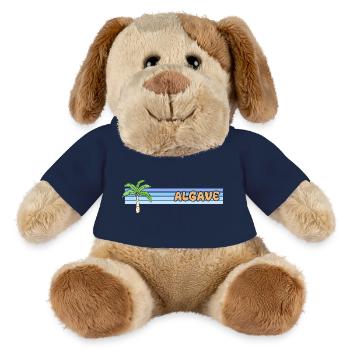 Algave comme jour férié - Chien en peluche Helge MiniFeet® - bleu marine - Devant