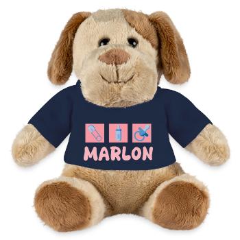Schnuller Marlon - MiniFeet® Hund Helge - French Navy - Vorne