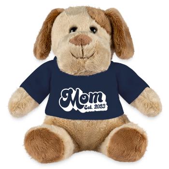 2023, werdende Mutter, Schwangerschaft enthüllen - MiniFeet® Hund Helge - French Navy - Vorne