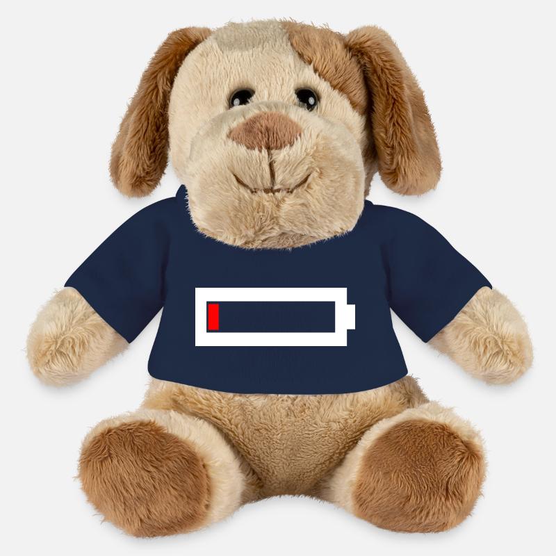 Akku leer - MiniFeet® Hund Helge - French Navy