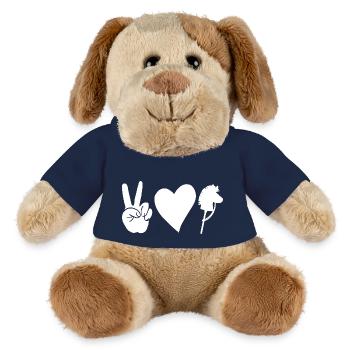 Steckenpferd Hobby Horsing - MiniFeet® Hund Helge - French Navy - Vorne