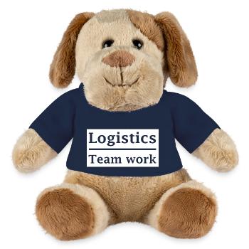 Logistics Teamwork - MiniFeet® Dog Helge - french navy - Front