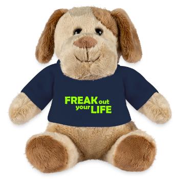 Freak out your Life - Ausflippen - Ausrasten - MiniFeet® Hund Helge - French Navy - Vorne