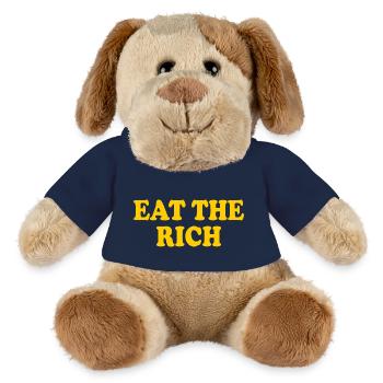 Eat the rich - MiniFeet® Hund Helge - French Navy - Vorne