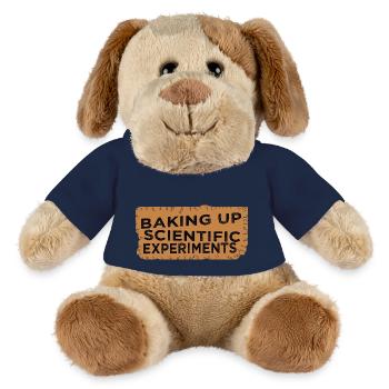 Bday Quote Scientific Community Science - MiniFeet® Dog Helge - french navy - Front