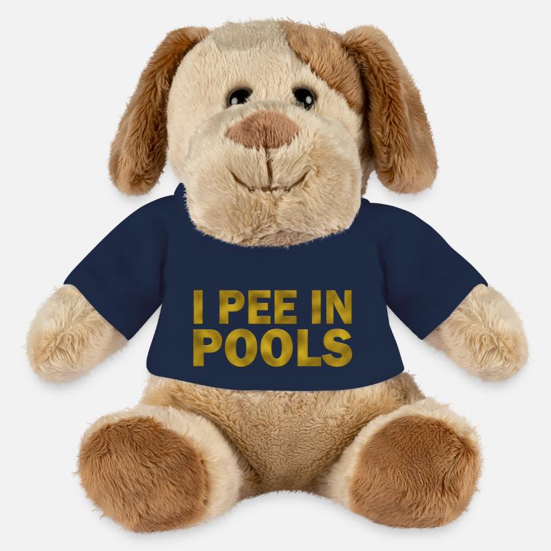 I Pee In Pools - MiniFeet® Hund Helge - French Navy