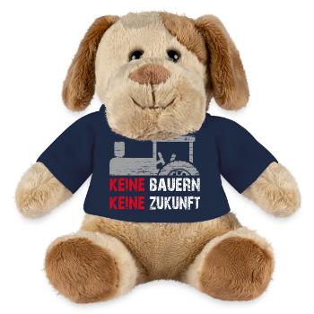 Keine Bauern keine Zukunft - MiniFeet® Hund Helge - French Navy - Vorne