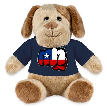 Chile Flagge Faust - MiniFeet® Hund Helge - French Navy - Vorne