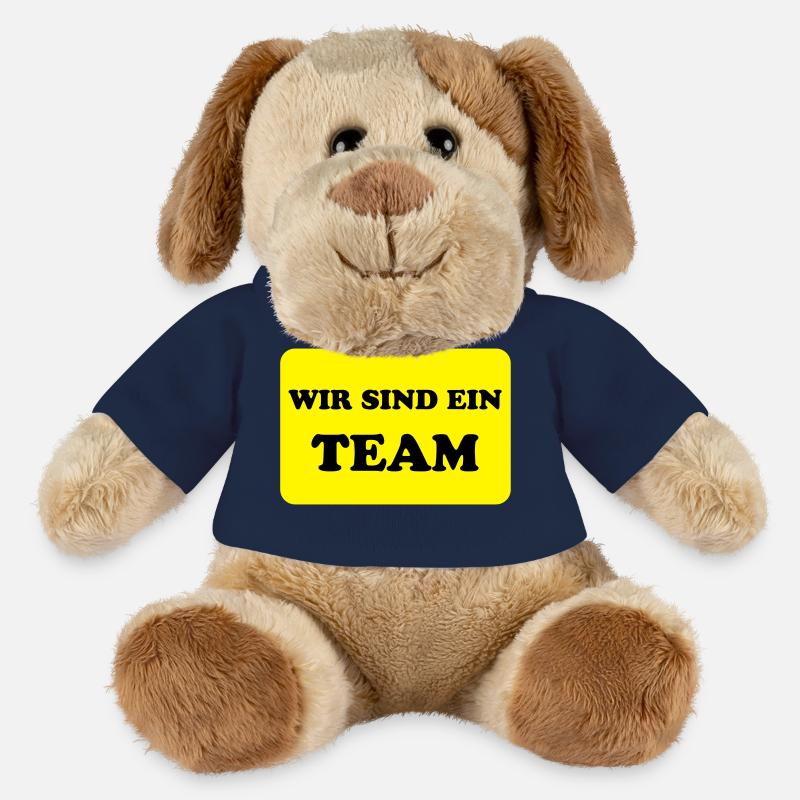 Team und Teamwork - MiniFeet® Hund Helge - French Navy