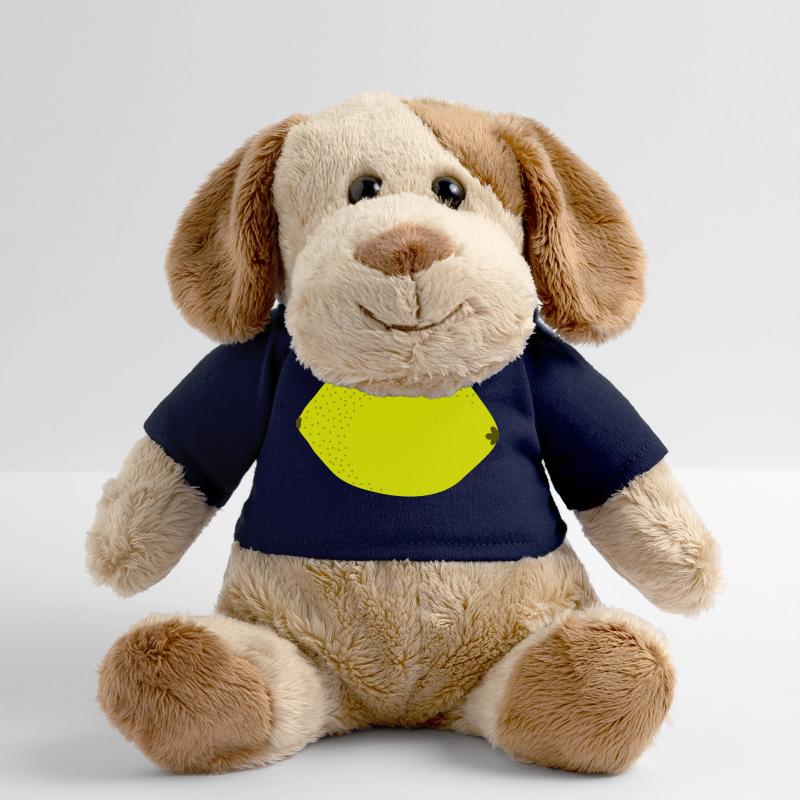 Knall Gelbe Zitrone, Obst, Geschenkidee MiniFeet® Hund Helge