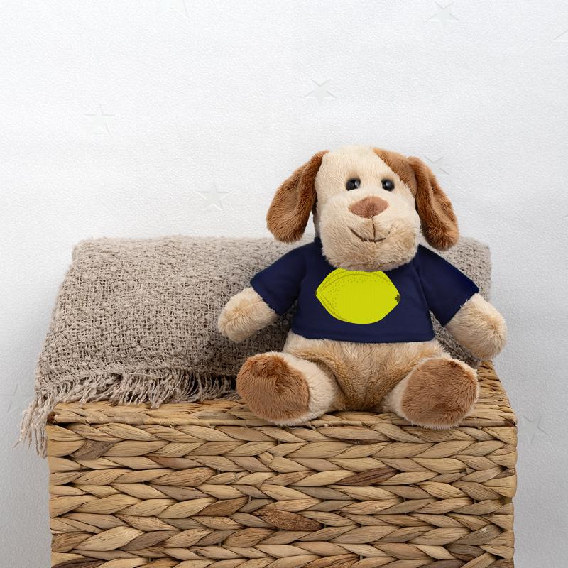 Knall Gelbe Zitrone, Obst, Geschenkidee MiniFeet® Hund Helge