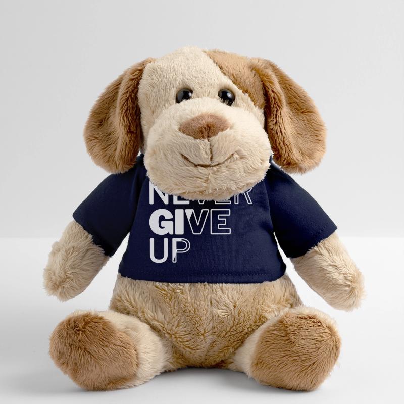 Never give up Chien en peluche Helge MiniFeet®
