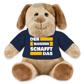 Arbeit Masseurin - MiniFeet® Hund Helge - French Navy - Vorne