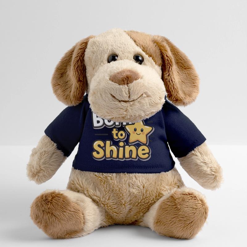 Né pour briller – Strahlender Stern Chien en peluche Helge MiniFeet®