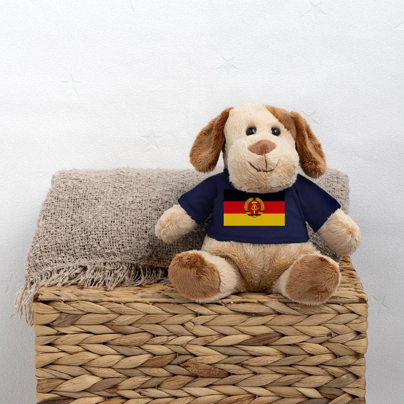 Drapeau de la RDA Chien en peluche Helge MiniFeet®