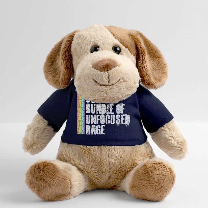 Drôle Mignon Bundle De Rage Non Focalisée Arc-en-Ciel Goth Chien en peluche Helge MiniFeet®
