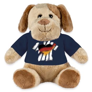 VÊTEMENTS DE SOUTIEN - Chien en peluche Helge MiniFeet® - bleu marine - Devant