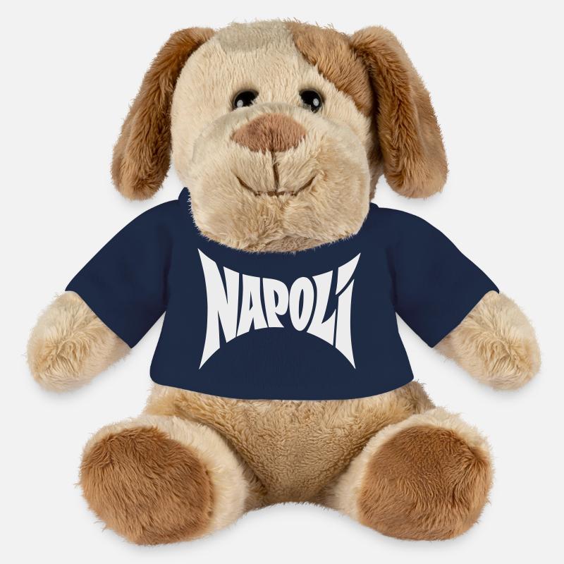 Napoli Typografie Design - MiniFeet® Hund Helge - French Navy