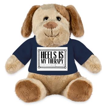 MES CHEMISES THERAPHY page 0002 - Chien en peluche Helge MiniFeet® - bleu marine - Devant