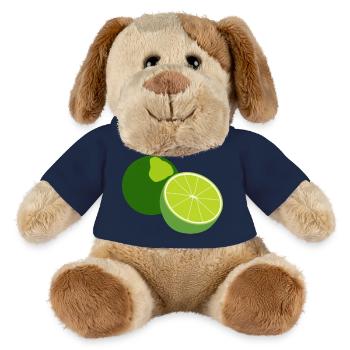 Lime - MiniFeet® Dog Helge - french navy - Front