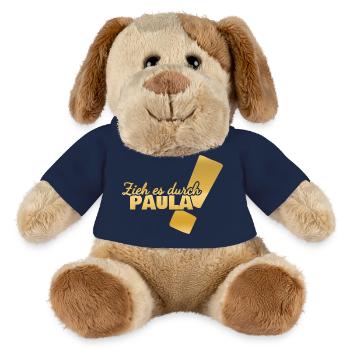 Paula als Vorname - MiniFeet® Hund Helge - French Navy - Vorne