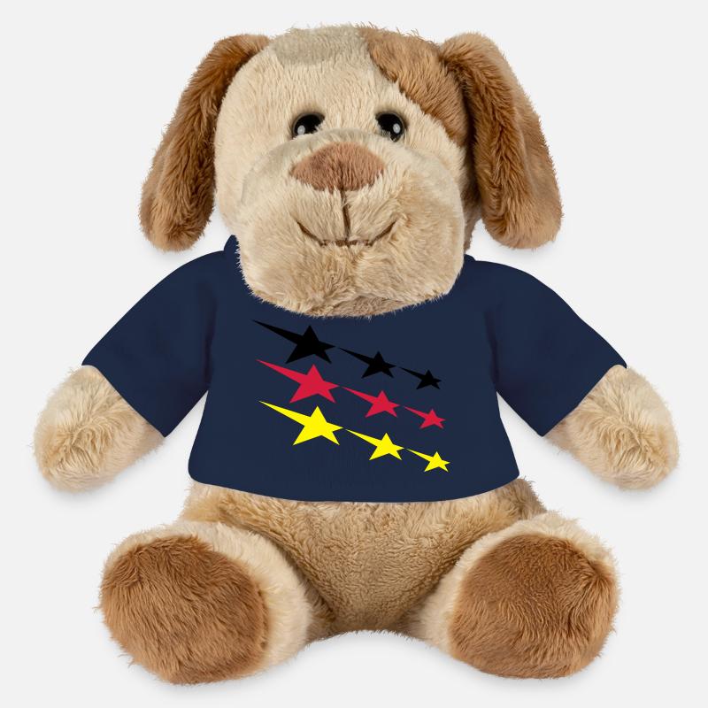 Deutschland Sterne - MiniFeet® Hund Helge - French Navy
