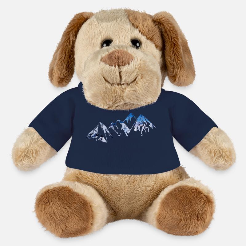 Schneelandschaft - MiniFeet® Hund Helge - French Navy