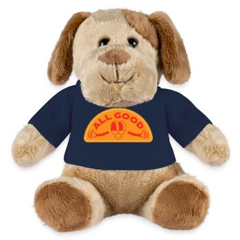 All Good - Gift - Gift Idea - MiniFeet® Dog Helge - french navy - Front