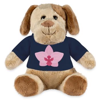 Flieder-Orchidee - MiniFeet® Hund Helge - French Navy - Vorne