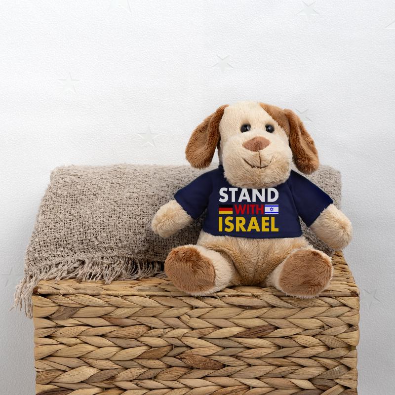 Stand with israel MiniFeet® Hund Helge