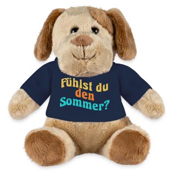 Fühlst du den Sommer? - MiniFeet® Hund Helge - French Navy - Vorne
