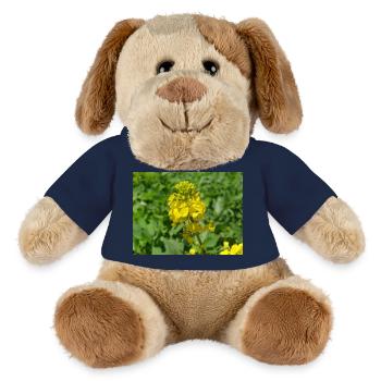 black mustard (in german Schwarzer Senf) - MiniFeet® Dog Helge - french navy - Front