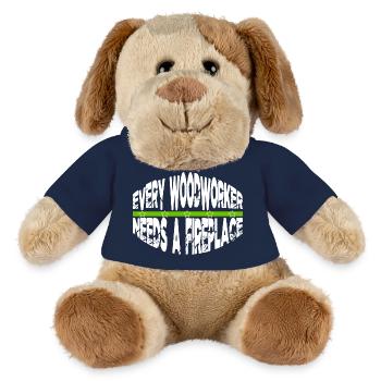 chop wood birthday present idea - MiniFeet® Hund Helge - French Navy - Vorne