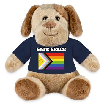 Inklusive Pride Pride SICHERER RAUM - MiniFeet® Hund Helge - French Navy - Vorne