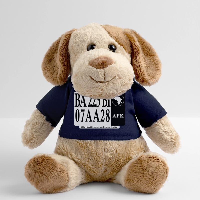 Plaque de sensibilisation Routière Chien en peluche Helge MiniFeet®